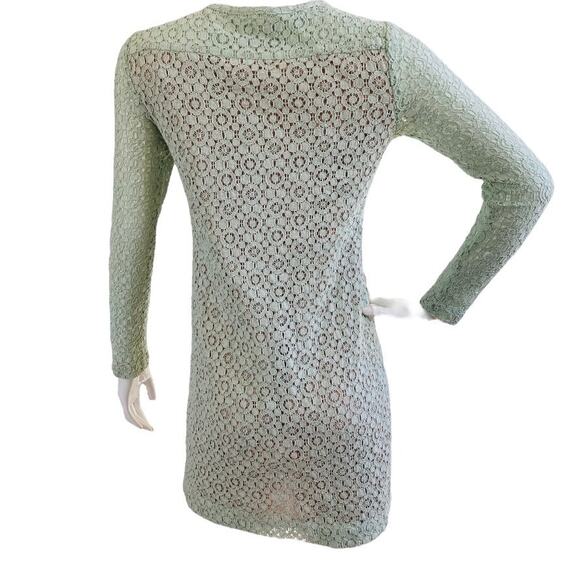Victoria Beckham for Target Mint Green Lace Dress Small - Picture 4 of 6